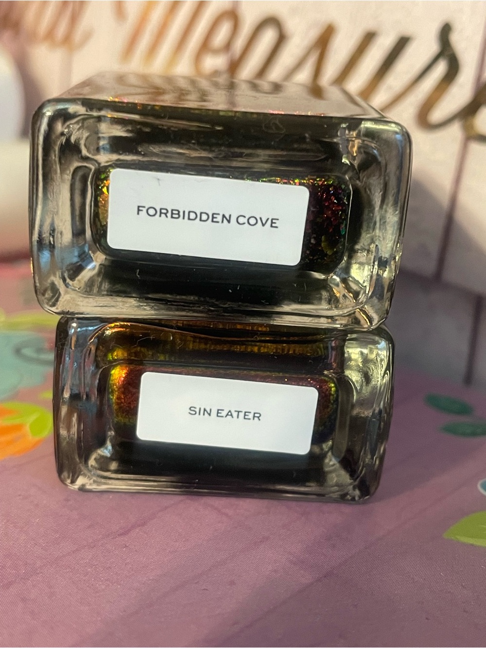 Mooncat nail polish bundle sin eater + forbidden cove - Picture 2 of 4